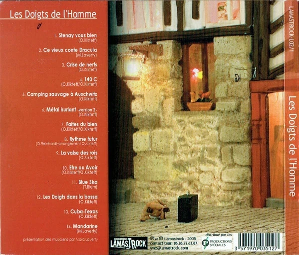 CD Les Doigts de l'Homme "Les Doigts de L'Homme" – photo 2